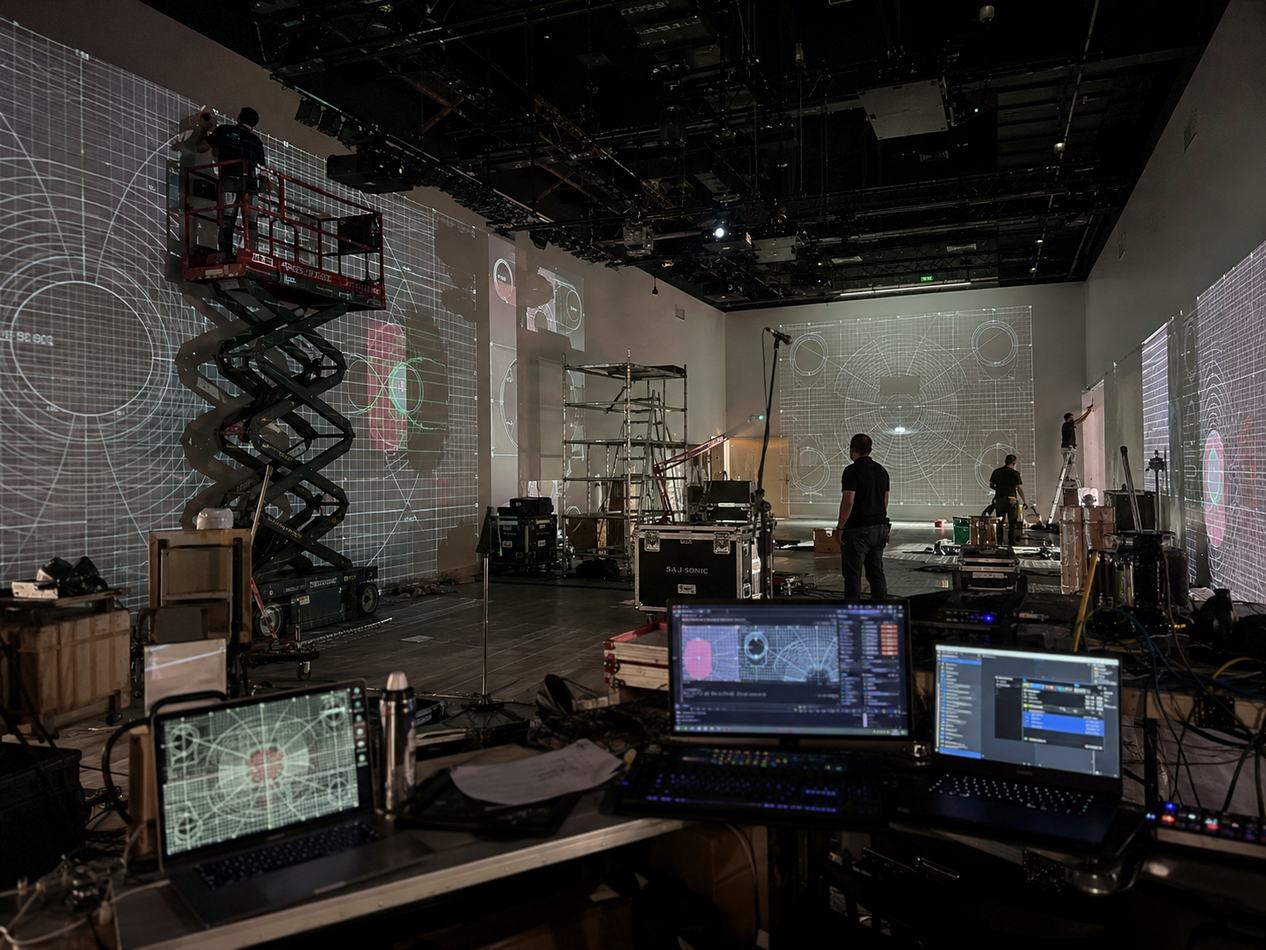 Gerçek mekânda immersive müze kurulumu ve projeksiyon testleri